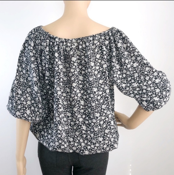 Denim & Supply Ralph Lauren Boho Floral Print Top - Picture 6 of 8